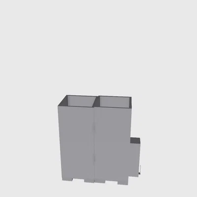 Khay cắm bút thông minh có thể ghép nối linh hoạt - File in 3D