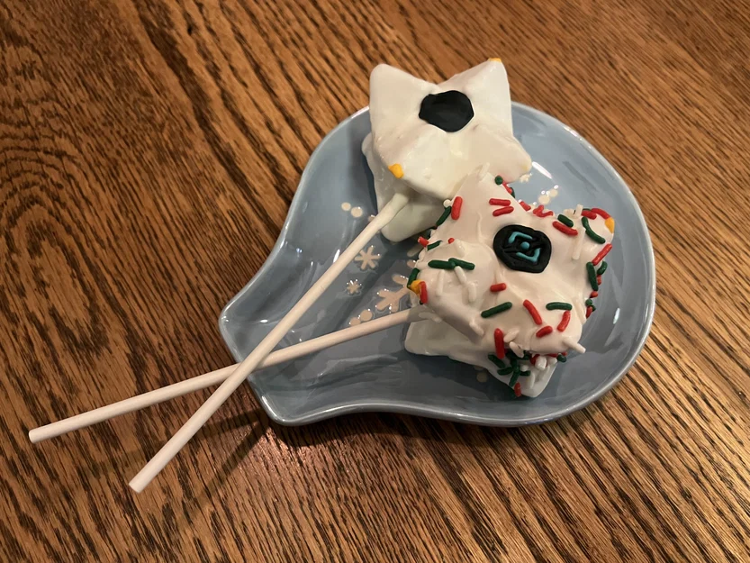 Khuôn làm bánh cake pop hình Ghost (Destiny 2) - Image 1