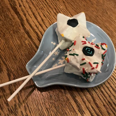 Khuôn làm bánh cake pop hình Ghost (Destiny 2)