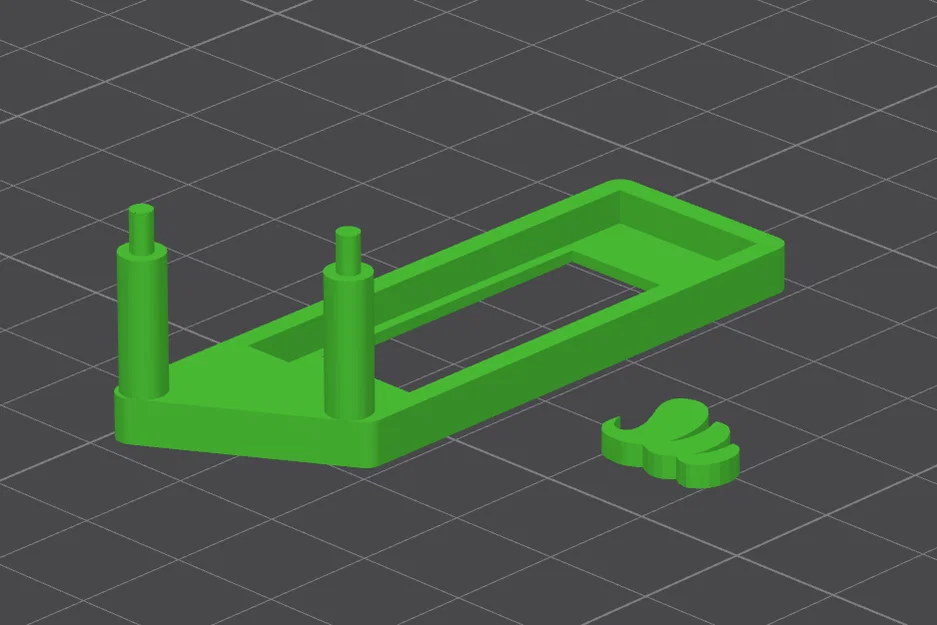 Khung bảo vệ màn hình OLED I2C cho bàn phím cơ CRKBD - Image 1