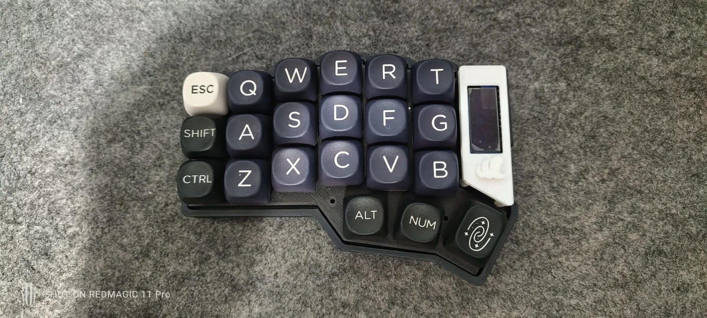 Khung bảo vệ màn hình OLED I2C cho bàn phím cơ CRKBD - Image 4