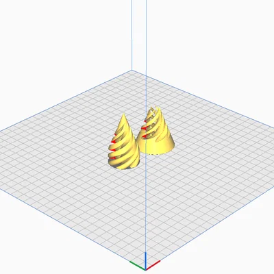 Mô hình đồ chơi Passthrough Fidget xoắn ốc in 3D siêu thú vị