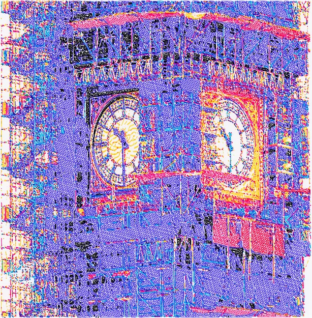 Nghệ thuật vẽ plotter Elizabeth Tower (Big Ben) ấn tượng - Image 2