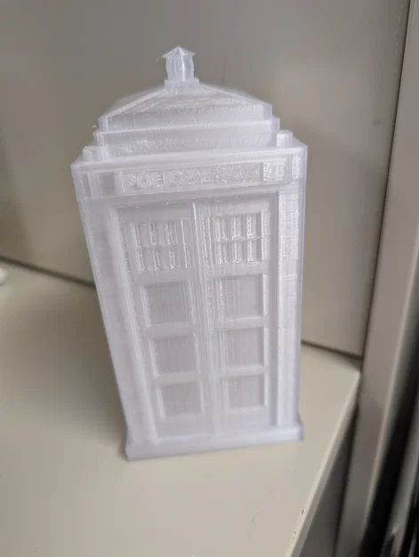 Mô hình Tardis Doctor Who - Đồ trang trí in 3D độc đáo - Image 1