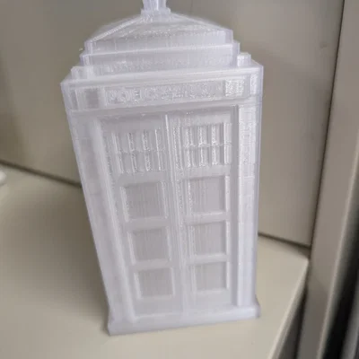 Mô hình Tardis Doctor Who - Đồ trang trí in 3D độc đáo