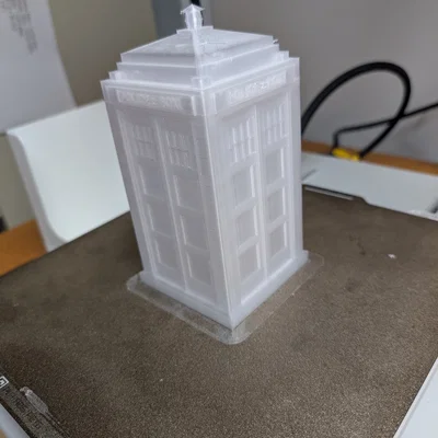 Mô hình Tardis Doctor Who - Đồ trang trí in 3D độc đáo
