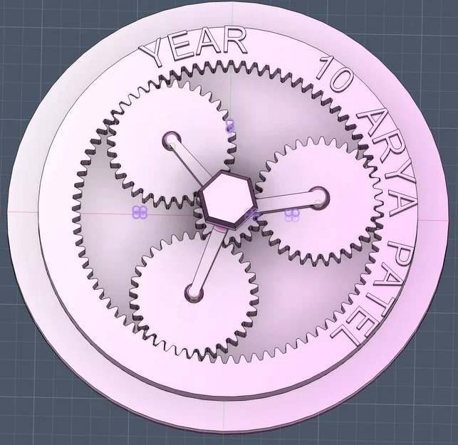 Mô hình bánh răng hành tinh (Planetary Gear) - Đồ chơi in 3D độc đáo - Image 1