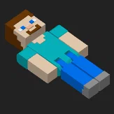Mô hình xe đạp và nhân vật Minecraft in 3D độc đáo