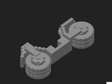 Mô hình xe đạp và nhân vật Minecraft in 3D độc đáo - Image 2