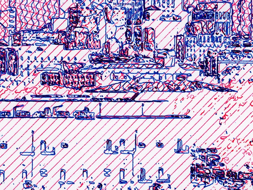 Ramity Plots: Nghệ thuật đường chân trời Omaha bằng máy vẽ Plotter - Image 5