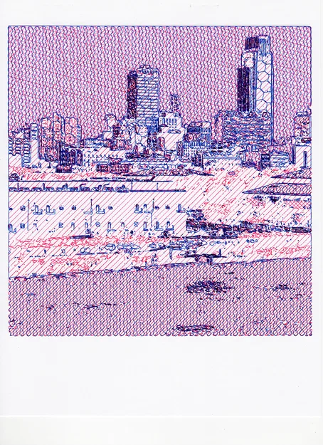 Ramity Plots: Nghệ thuật đường chân trời Omaha bằng máy vẽ Plotter - Image 7