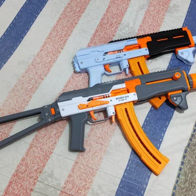 Wolver 999-Classic (Pump Action Dart Blaster) - Chỉ bán file STL