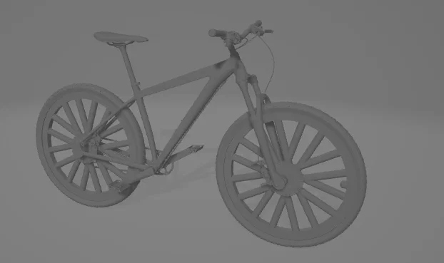 Mô hình 3D cô gái trẻ đạp xe thể thao ấn tượng - Image 2