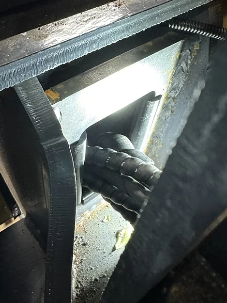 Ống bảo vệ cần dưới cho máy xúc mini CFG QK18 - Image 4