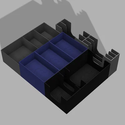 Bộ khay in 3D sắp xếp linh kiện board game Viticulture