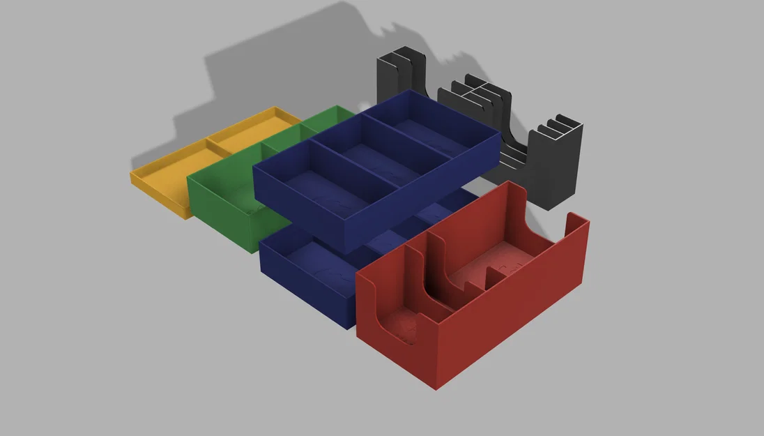 Bộ khay in 3D sắp xếp linh kiện board game Viticulture - Image 3