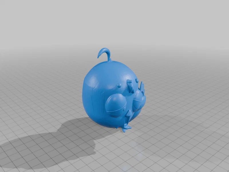 Mô hình chú gà Piyoko đang trêu chọc trong Rooster Fighter - Image 1