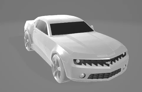 Mô hình xe Chevrolet Camaro 2009 - Thiết kế ấn tượng cho in 3D - Image 1