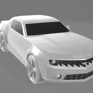 Mô hình xe Chevrolet Camaro 2009 - Thiết kế ấn tượng cho in 3D