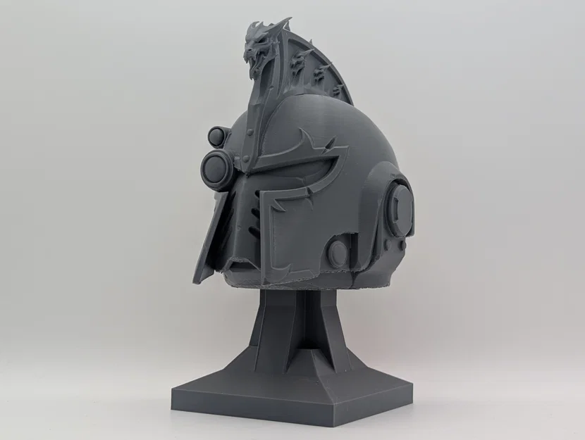 Mô hình mũ chiến binh Alpha Legion - Warhammer 40K Decor cực chất - Image 1