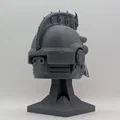 Mô hình mũ chiến binh Alpha Legion - Warhammer 40K Decor cực chất - Thumbnail 2