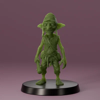 Goblin Warrior 01 - Mô hình chiến binh Goblin sắc nét cho tabletop