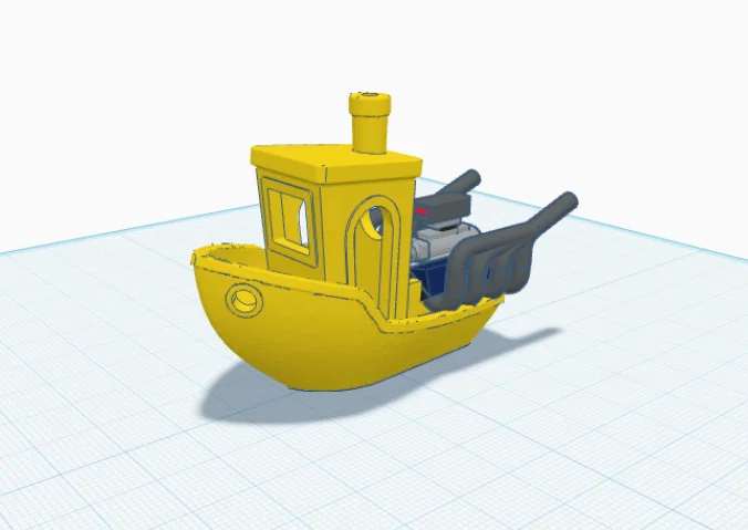 Mô hình động cơ trang trí độc đáo cho thuyền 3D Benchy - Image 1