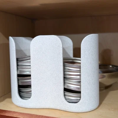 Giá Đỡ Nắp Hũ Mason (Đã Điều Chỉnh Độ Khít & Hình Học)