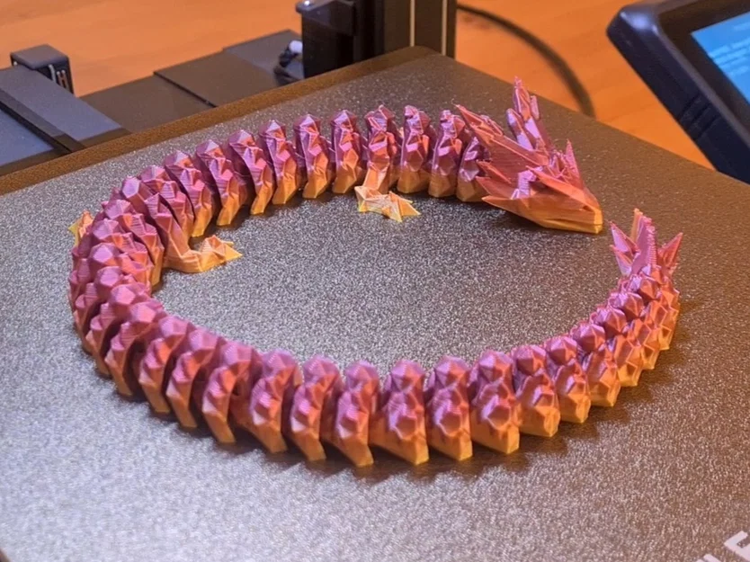 Mô hình rồng pha lê cử động linh hoạt v2 (đã sửa lỗi) - Image 2