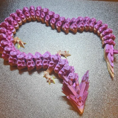 Mô hình rồng pha lê cử động linh hoạt v2 (đã sửa lỗi)