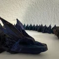 Mô hình Rồng Pha lê (Crystal Dragon) khớp nối 3D độc đáo - Thumbnail 1