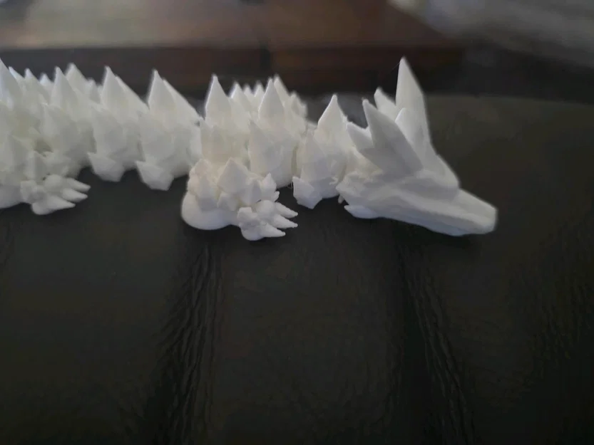 Mô hình Rồng Pha lê (Crystal Dragon) khớp nối 3D độc đáo - Image 3