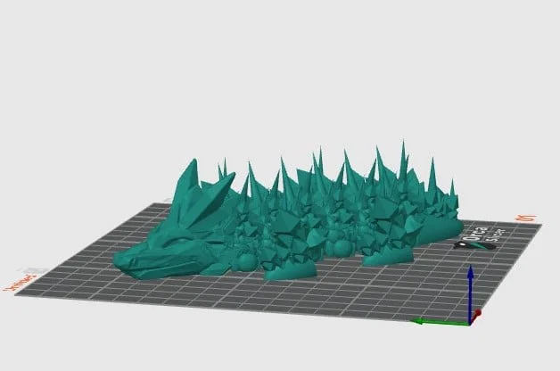 Mô hình Rồng Pha lê (Crystal Dragon) khớp nối 3D độc đáo - Image 7