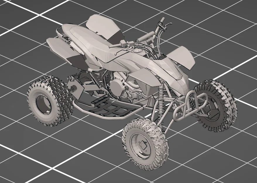 Mô hình xe địa hình ATV cuatrimoto siêu chi tiết cho dân in 3D - Image 1