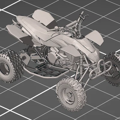 Mô hình xe địa hình ATV cuatrimoto siêu chi tiết cho dân in 3D