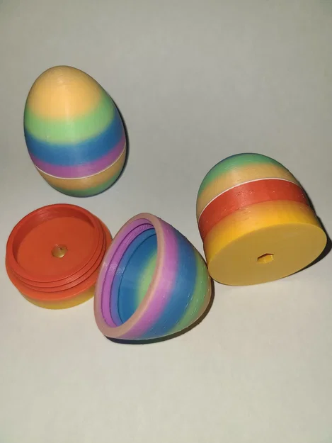 Mô hình quả trứng 3D kết hợp đầu gắn máy khoan tiện lợi - Image 1