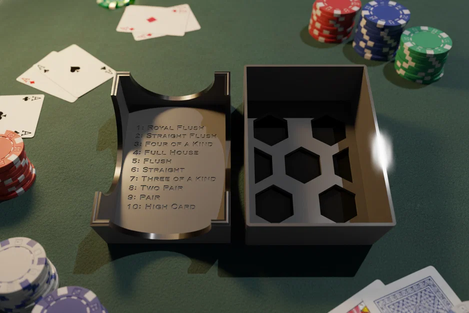 Hộp đựng 2 bộ bài tây (Playing card box) - Image 1