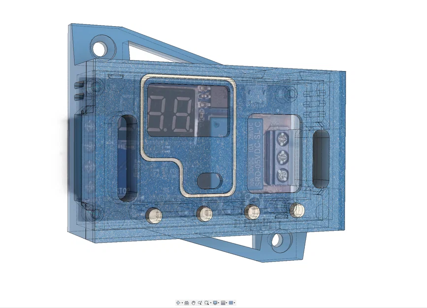 Vỏ bảo vệ in 3D cho module rơ-le thời gian ZFX-J02 / XY-J02 - Image 2