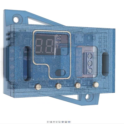 Vỏ bảo vệ in 3D cho module rơ-le thời gian ZFX-J02 / XY-J02