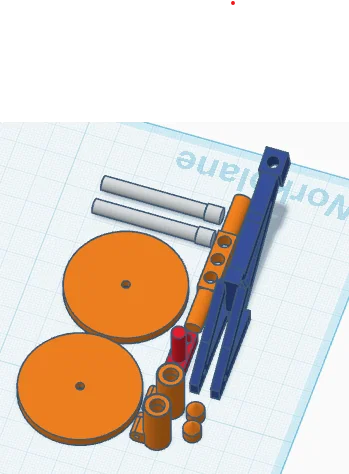 Bộ mô hình xe đạp địa hình mini (MTb) lắp ráp không cần keo - Image 1