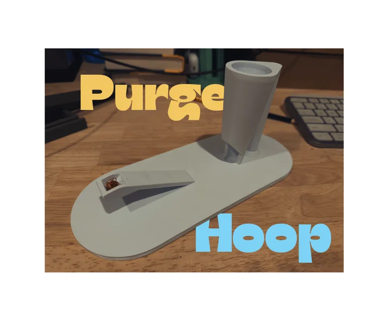 Purge Hoop - Phụ kiện thu gom nhựa thải cho máy in 3D đa màu - Image 1