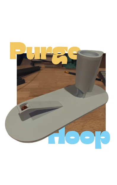 Purge Hoop - Phụ kiện thu gom nhựa thải cho máy in 3D đa màu - Image 2