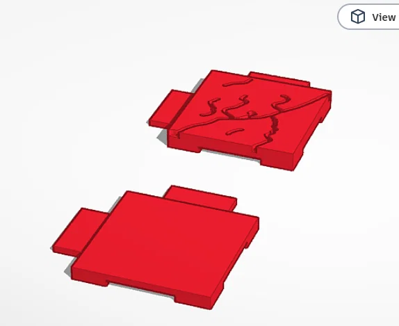 Bộ mảnh ghép bản đồ địa hình DnD tiles in 3D chuyên nghiệp - Image 1