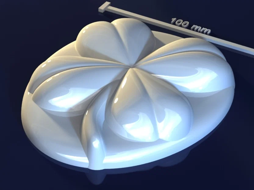 Khuôn Lâu Đài Cát Hình Cỏ 4 Lá - Image 4