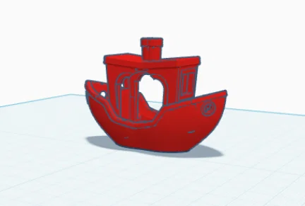 Mô hình thuyền 3D Benchy ghép đôi độc đáo - In 3D sáng tạo - Image 1