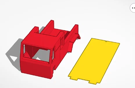 Khung Thân Xe Điều Khiển Từ Xa RC Car Frame Cho Mô Hình Tự Chế - Image 1
