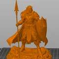 Bloodbound Realms – Elf – Spear Warden Sentinel (Mô hình 3D STL Dark Fantasy) - Thumbnail 7