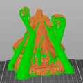 Bloodbound Realms – Elf – Spear Warden Sentinel (Mô hình 3D STL Dark Fantasy) - Thumbnail 8