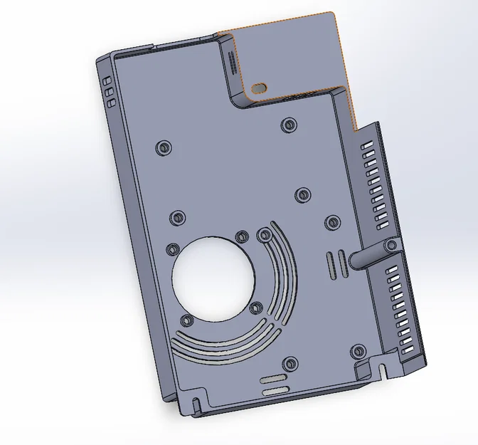 Nắp bảo vệ mainboard Ender 3 V2 hỗ trợ lắp 2 buck converter - Image 1