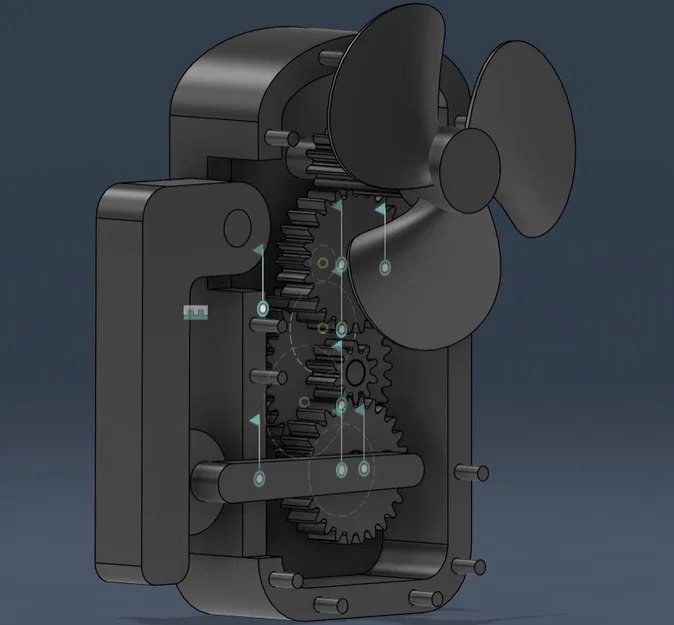 Quạt Cầm Tay Cơ Học - Image 2